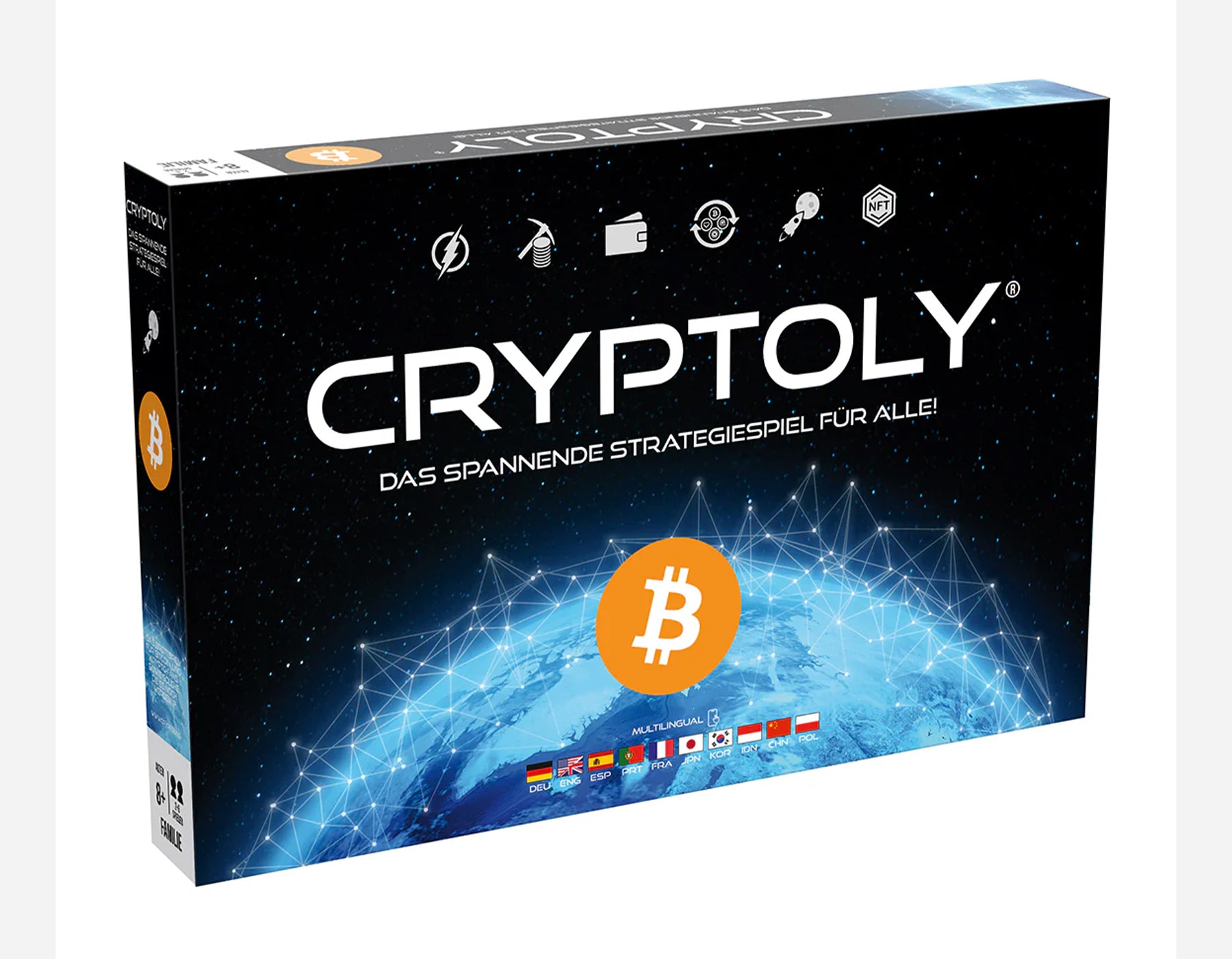 CRYPTOLY - Das spannende Strategiespiel für alle! Deutsche Version