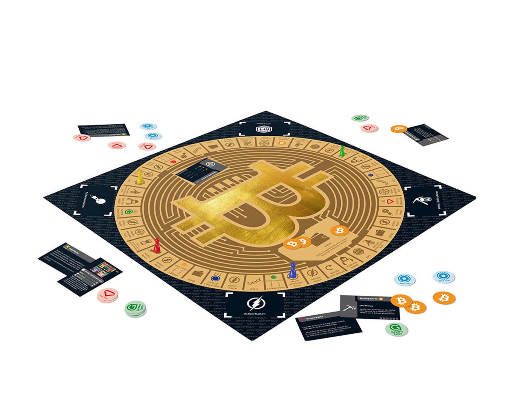 CRYPTOLY - Das spannende Strategiespiel für alle! Deutsche Version