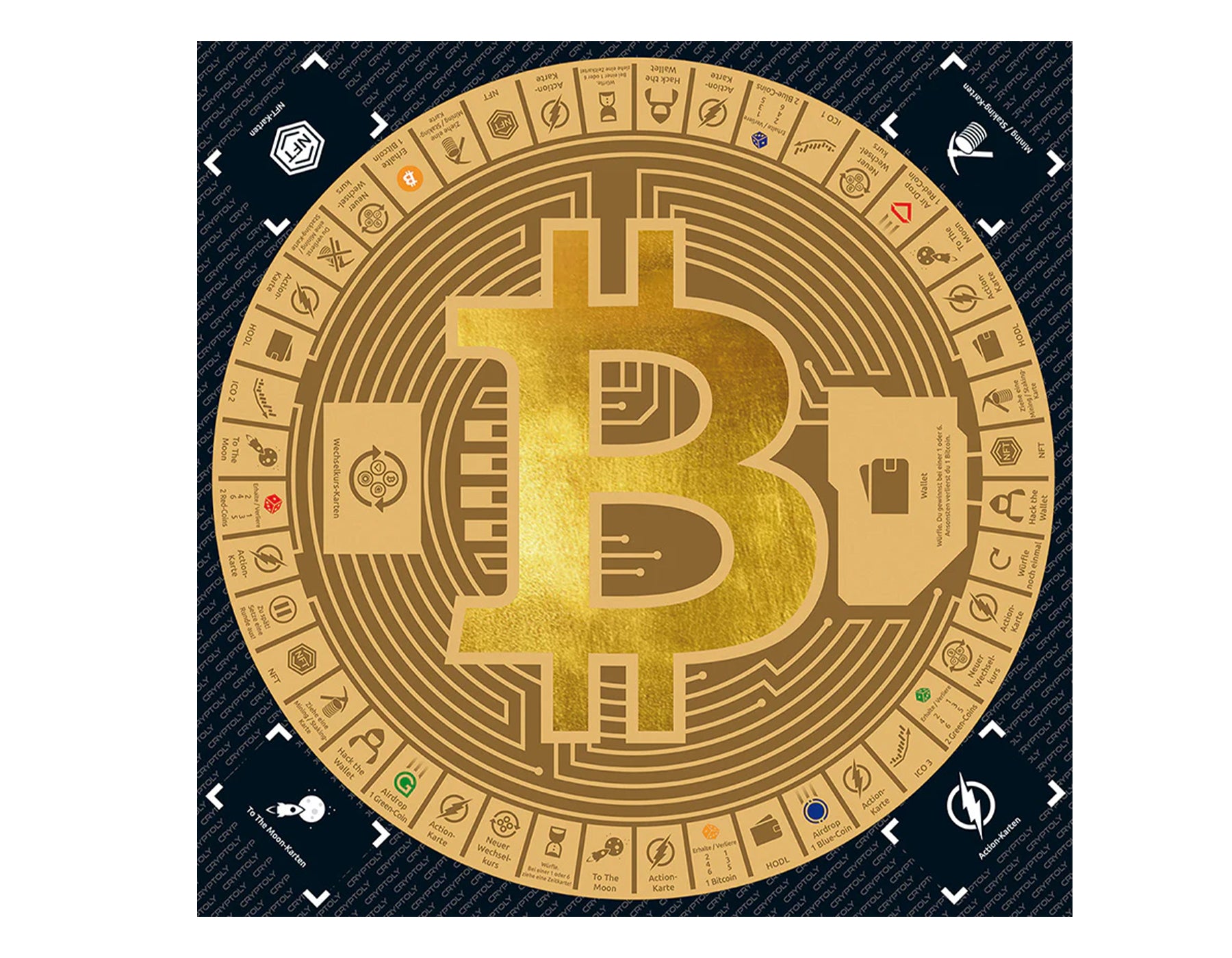 CRYPTOLY - Das spannende Strategiespiel für alle! Deutsche Version