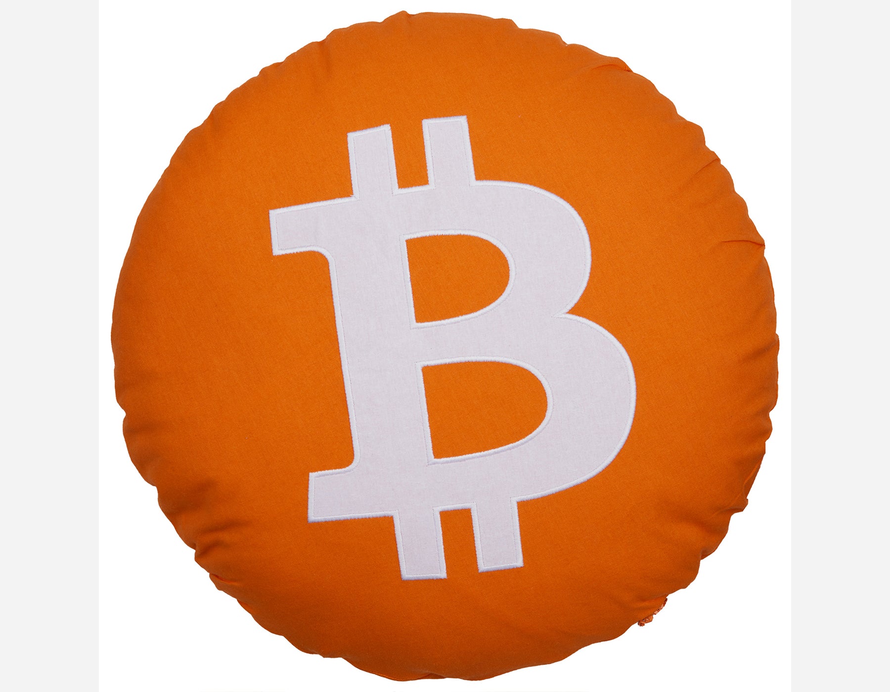Bitcoin Kissen Premium Rund
