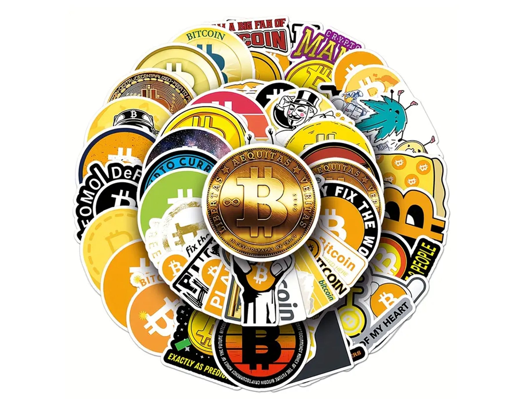 Bitcoin Sticker-Set